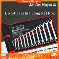 Bộ cờ Lê (cle )8-24 YEII 14 CHI TIẾT ( USA STANDARD ) khóa vòng miệng