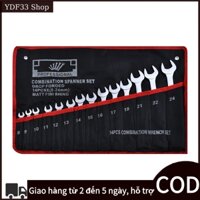 Bộ cờ Lê (cle )8-24 YEII 14 CHI TIẾT ( USA STANDARD ) khóa vòng miệng