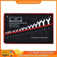 Bộ cờ Lê (cle )8-24 YEII 14 CHI TIẾT ( USA STANDARD ) khóa vòng miệng