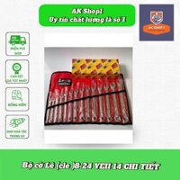 Bộ cờ Lê (cle )8-24 YETI 14 CHI TIẾT ( USA STANDARD ) khóa vòng miệng