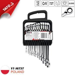 Bộ cờ lê đảo chiều 12 chi tiết 8-19mm YT-16737