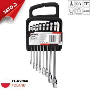 Bộ cờ lê đảo chiều 8 chi tiết YT-02068
