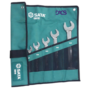 Bộ cờ lê hai đầu miệng 10 chi tiết Sata 08010 (08-010)