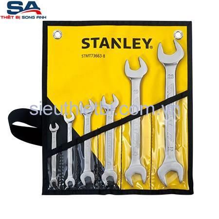 Bộ cờ lê hai đầu miệng 6 chi tiết Stanley 73-663