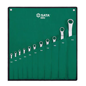 Bộ cờ lê hai đầu vòng 10 chi tiết Sata 08012