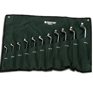 Bộ cờ lê hai đầu vòng 11 chi tiết Sata 08023