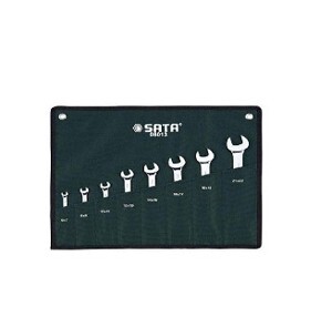 Bộ cờ lê hai đầu vòng 8 chi tiết Sata 08011