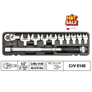 Bộ cờ lê lực đầu rời Yato YT-0767 - 12 chi tiết