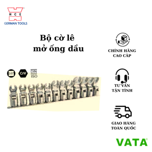 Bộ cờ lê mở ống dầu 12 chi tiết Vata 8358M12