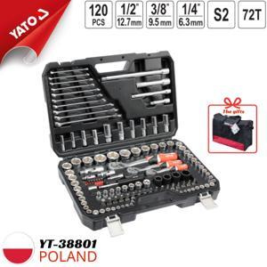 Bộ cờ lê tay vặn 120 món Yato YT-38801