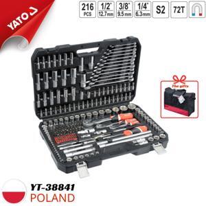 Bộ cờ lê tay vặn 216 món Yato YT-38841