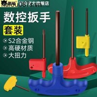 Bộ cờ lê vít xoắn loại T Cnc Cờ lê Allen hình cờ T6T7T8T9T10T15T20T25T30