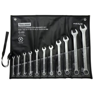 Bộ cờ lê vòng miệng 11 chi tiết 8-24mm Asahi 1011M-1-CL