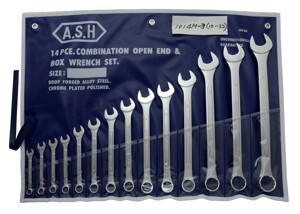 Bộ cờ lê vòng miệng 14 chi tiết Asahi 1014M-2
