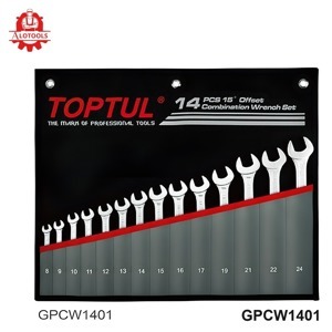 Bộ cờ lê vòng miệng 14 chi tiết Toptul GPCW1401