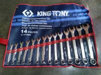 BỘ CỜ LÊ VÒNG MIỆNG 14 CHI TIẾT KINGTONY 1215MR 8-24MM