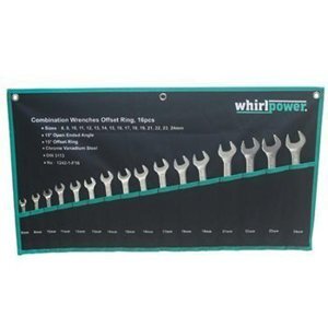 Bộ cờ lê vòng miệng 16 chi tiết Whirlpower 1242-1-F16 (8 - 24mm)