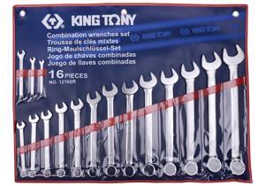 Bộ cờ lê vòng miệng 16 chi tiết Kingtony 1216SR
