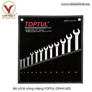 Bộ cờ lê vòng miệng 16 món Toptul GPAA1602