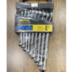 Bộ cờ lê vòng miệng 9 chi tiết Pretul J-209M