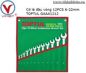 Bộ cờ lê vòng miệng bóng 12 món Toptul GAAA1212