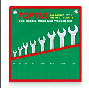 Bộ cờ lê vòng miệng bóng 8 món Toptul GAAA0803