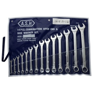 Bộ cờ lê vòng miệng hệ inch 14 chi tiết 3/8”-1.1/4” Asahi 1014
