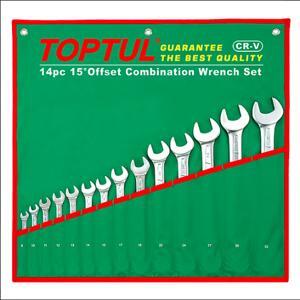 Bộ cờ lê vòng miệng mờ 14 món Toptul GAAA1408