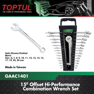 Bộ cờ lê vòng miệng Toptul GAAC1401 (14 món)