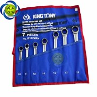 Bộ cờ lê vòng miệng tự động 7 chi tiết Kingtony 12107MRN (10 - 19mm)