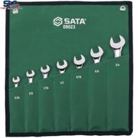 Bộ cờ lê vòng miệng tự động hệ inch 7 chi tiết Sata 09023