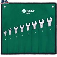Bộ cờ lê vòng miệng tự động 8-18mm Sata 09041