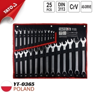 Bộ cờ lê vòng miệng Yato YT-0365