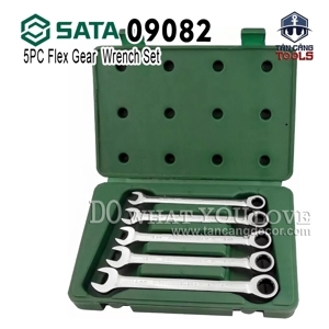 Bộ cờ lê vòng tự động 5 chi tiết Sata 09-082 - 10-14mm