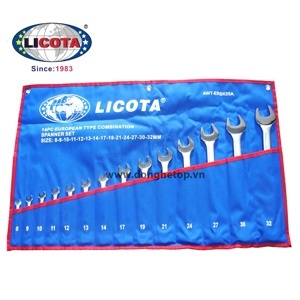 Bộ cờ lê vòng và miệng xi mờ cao cấp 8-32