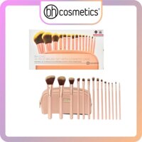 Bộ Cọ Makeup Bh Cosmetics Bh Chic 14 Piece Brush Set With Cosmetic Case