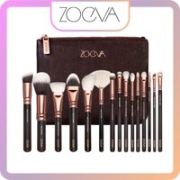 Bộ Cọ Makeup Cá Nhân Zoeva Rose Golden Complete Set Vol 1 15 Cây Chuyên Nghiệp Cao Cấp