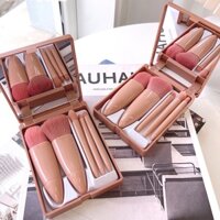 Bộ cọ makeup có gương mini