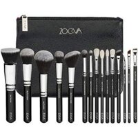 Bộ Cọ Makeup ZOEVA Dành Cho Cá Nhân Và Chuyên Nghiệp Classic Brush Set 15 Brushes Clutch