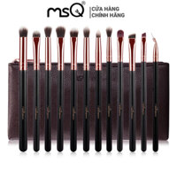 Bộ Cọ Mắt 12 Cây MSQ Rose Gold 12 Pcs Eyes Kit