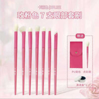 Bộ cọ phấn mắt 8 màu Kali, bộ cọ mũi, cọ mờ, cọ trang điểm, bộ cọ mắt, bộ cọ mới làm quen với lông mềm