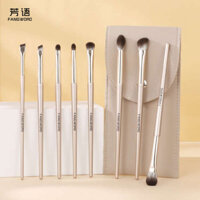 Bộ cọ phấn mắt Fangyu 8 bộ cọ trang điểm mắt Cangzhou cầm tay mũi bóng lưỡi dao phấn mắt túi lưu trữ cọ