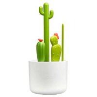 Bộ cọ rửa bình sữa Boon CACTI, gồm ly đựng