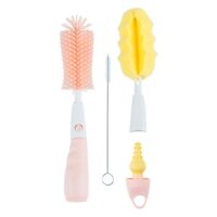 Bộ cọ rửa bình sữa và núm ty Aga-ae (4 chi tiết)