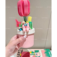 Bộ Cỏ Rửa Cốc, Rửa Nắp, Cọ Ống Hút, Núm Bình Sữa 4Món