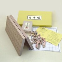 Bộ cờ Shogi Bàn cờ shogi gấp Shin-Katsura số 7 và các quân gỗ có quân đẩy xuất sắc