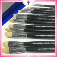 BỘ CỌ SƠN DẦU 12 CÂY lông xịn bền. Vẽ màu đẹp