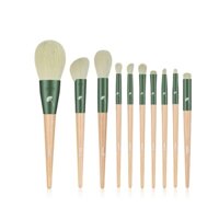 Bộ cọ trang điểm 10 cây MSQ Bamboo Makeup Brush Set màu xanh