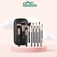 Bộ cọ trang điểm 12 cây lông siêu mượt tặng túi da 𝐑𝐚𝐧𝐜𝐚𝐢 𝐌𝐞𝐰𝐥𝐢𝐠