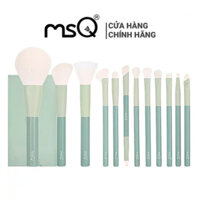 Bộ Cọ Trang Điểm 12 cây MSQ Non-Burnt Green Makeup Brush Set